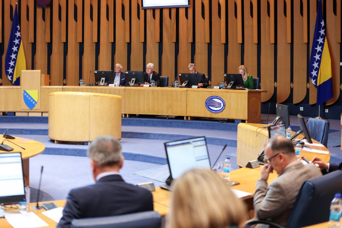 Pao i Zakon o VSTS-u, prekinuta sjednica Doma naroda