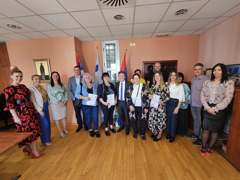 Naljepše dvorište opštine Ugljevik Zorice Simikić: GRADU 