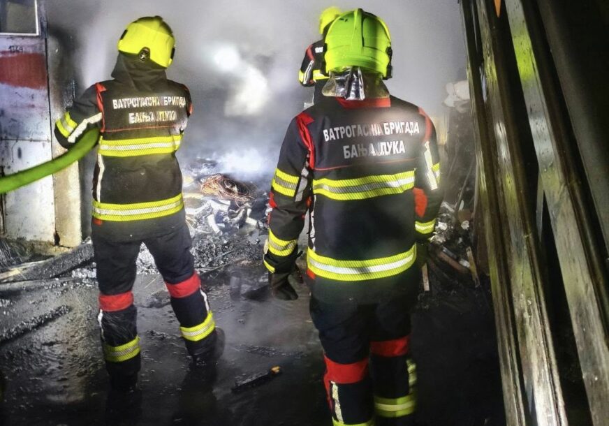 Vatrogasci brzo reagovali: Požar na benzinskoj pumpi u Banjaluci