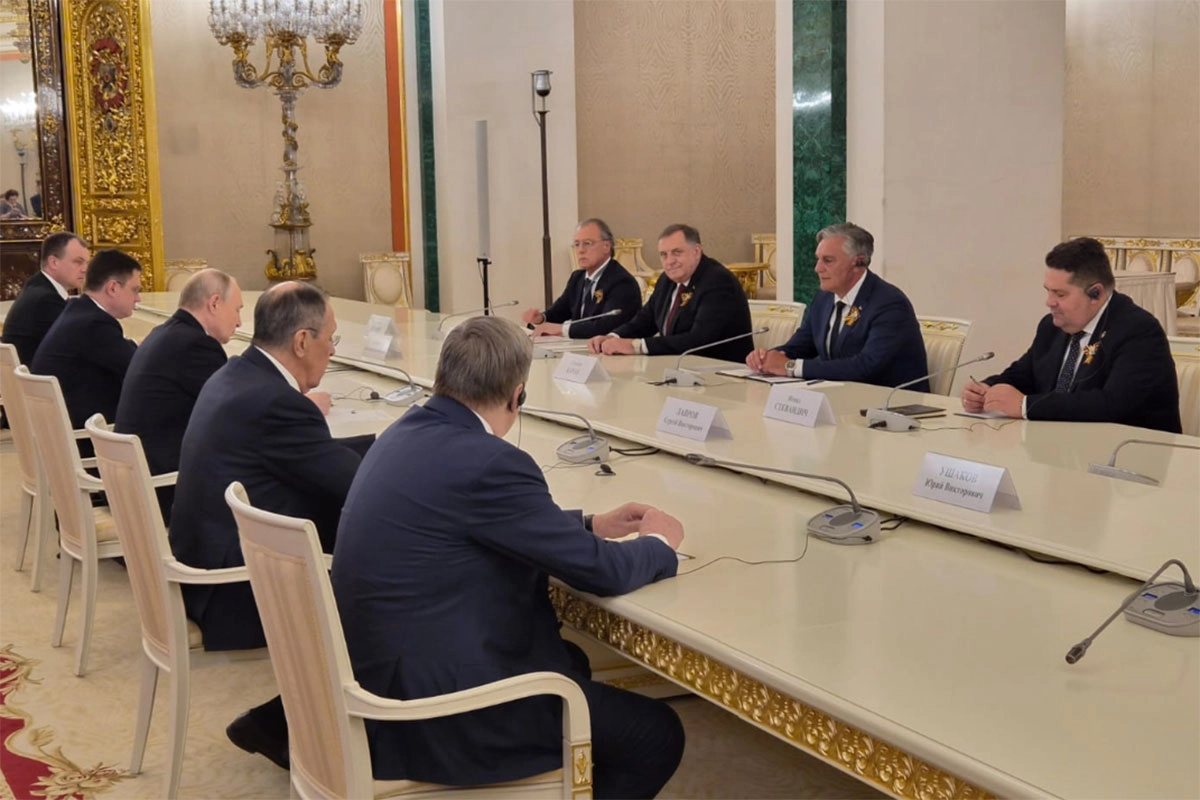 Šta je Putin rekao delegaciji Republike Srpske