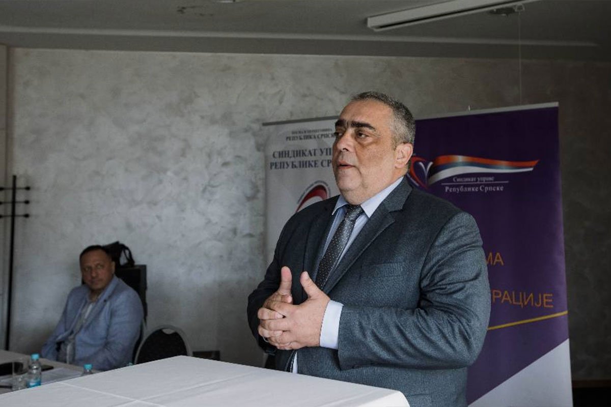 Božo Marić ponovo izabran za predsjednika Sindikata uprave RS