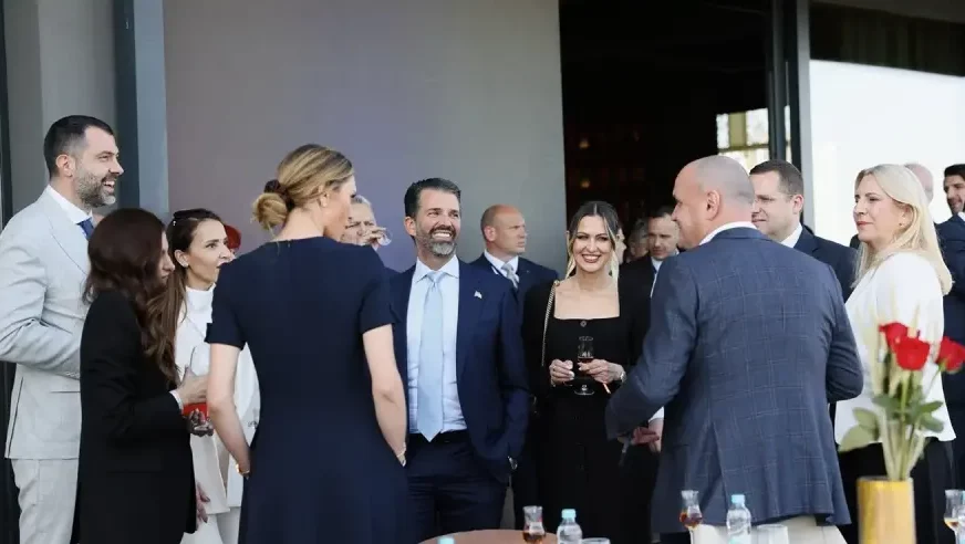 Donald Tramp Mlađi napustio Banjaluku: Nakon posjete Srpskoj poletio iz Mahovljana