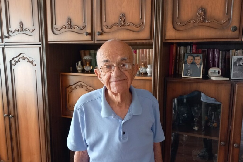 Bijeljinac Slavko Bošnjak obilježio 71 godinu od mature u Gimnaziji