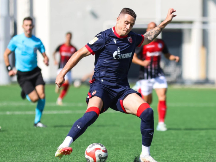 Zvezda sa igračem manje do pobjede na Gibraltaru: Gol Duartea za prednost u kvalifikacijama