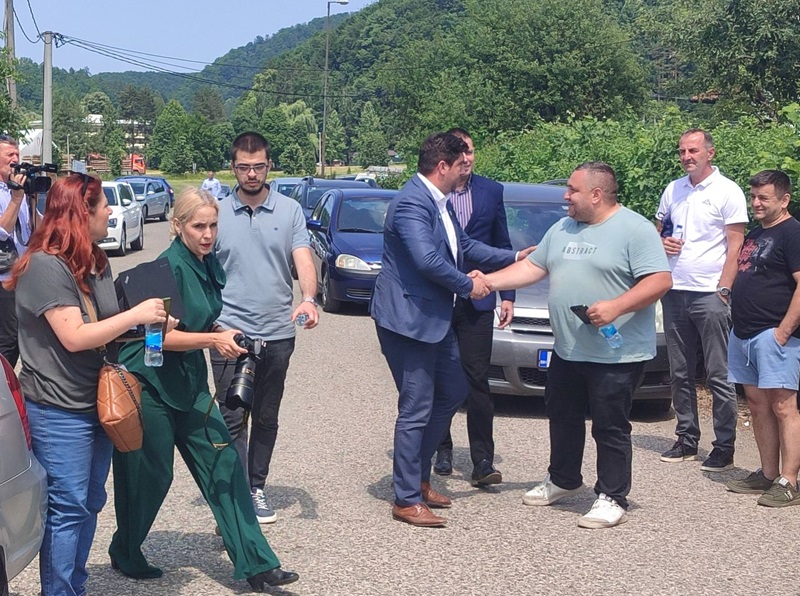 Ljubiša Petrović otišao da podrži Milana Miličevića (FOTO)