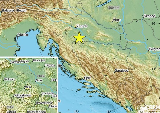 Novi zemljotres probudio stanovnike Banije (FOTO)