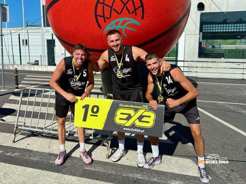 Bijeljinci osvojili basket turnir 3x3 u Portugalu