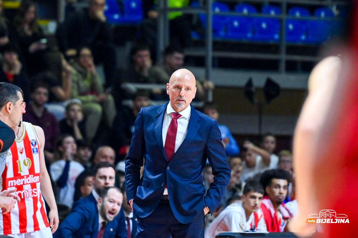 Saša Obradović bijesan na igrače Zvezde u Sarajevu