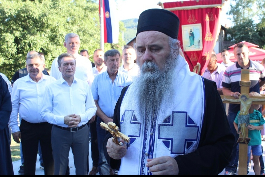 Episkop Fotije osveštao temelje budućeg hrama u Maleševcima