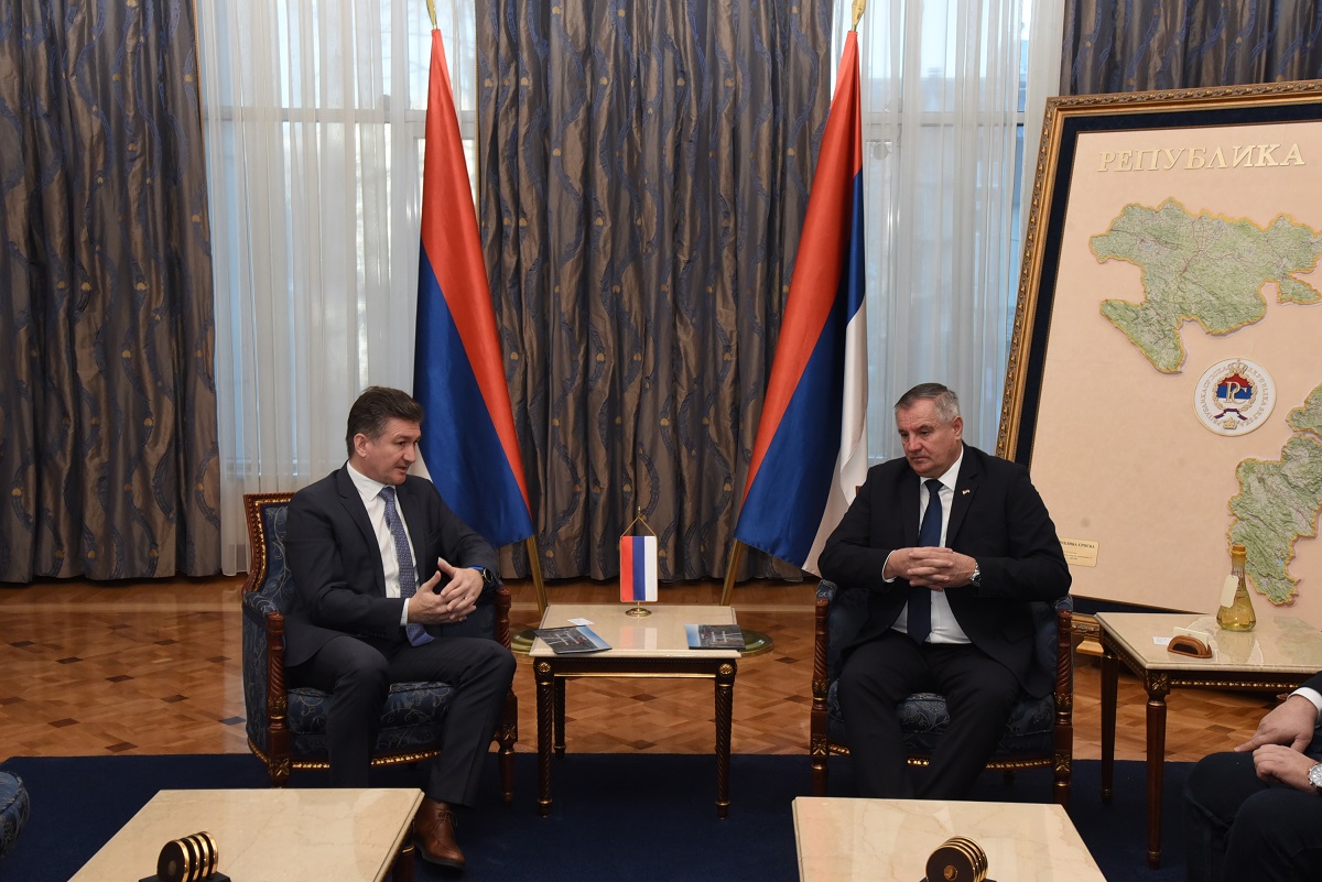 Gajić razgovarao sa Viškovićem: Zainteresovani za potencijalne investicije u Srpskoj