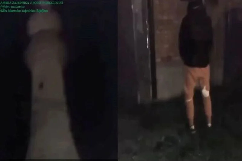 Medžlis osudio vandalizam u Bijeljini, policija identifikovala ko je urinirao kod džamije