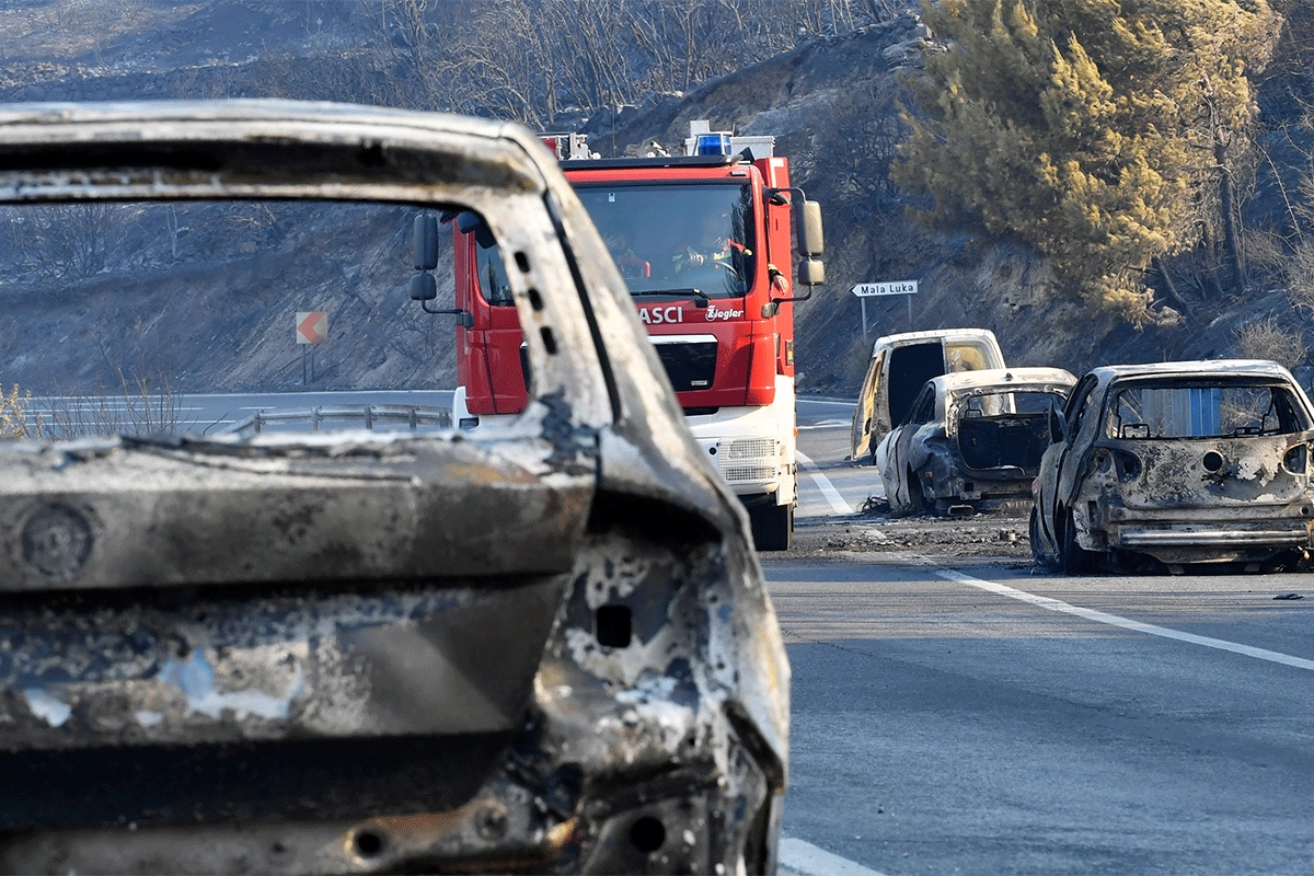 Ogromna šteta u Omišu, šta je sve izgorjelo