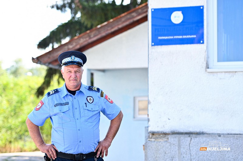 Policajac Muhamed Karasuljić već 22 godine na raspolaganju mještanima Lopara (FOTO)
