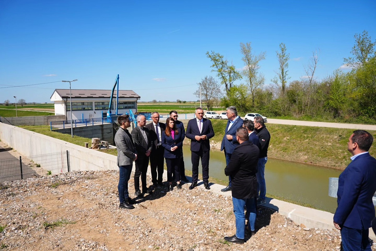 Drinski nasip kod Bijeljine - projekat od izuzetne važnosti (FOTO)
