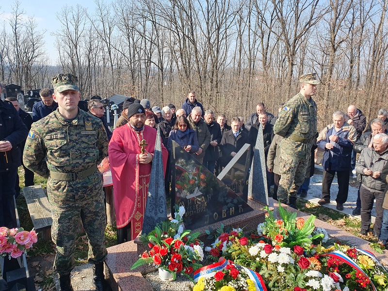 Ugljevik: Obilježene tri decenije od pogibije srpskog junaka pukovnika Milana Jovića 