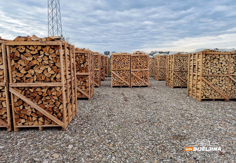 Bijeljinci mogu paletu ogrevnog drveta kupiti po zagarantovanoj cijeni od 210 KM (FOTO)