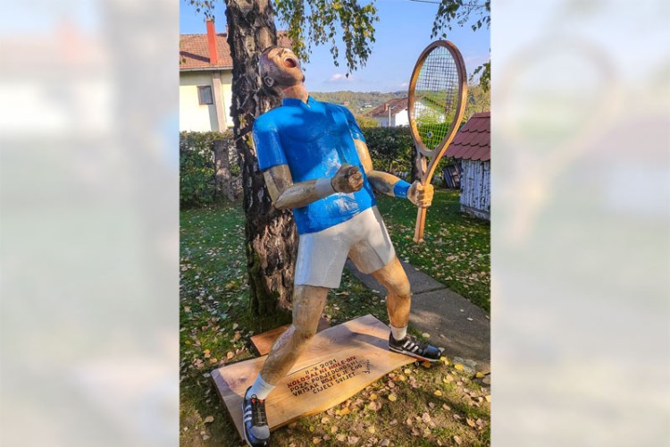 Srbački penzioner završio izradu figure najboljeg svjetskog tenisera: Grandiozni Nole jedinstven u svijetu