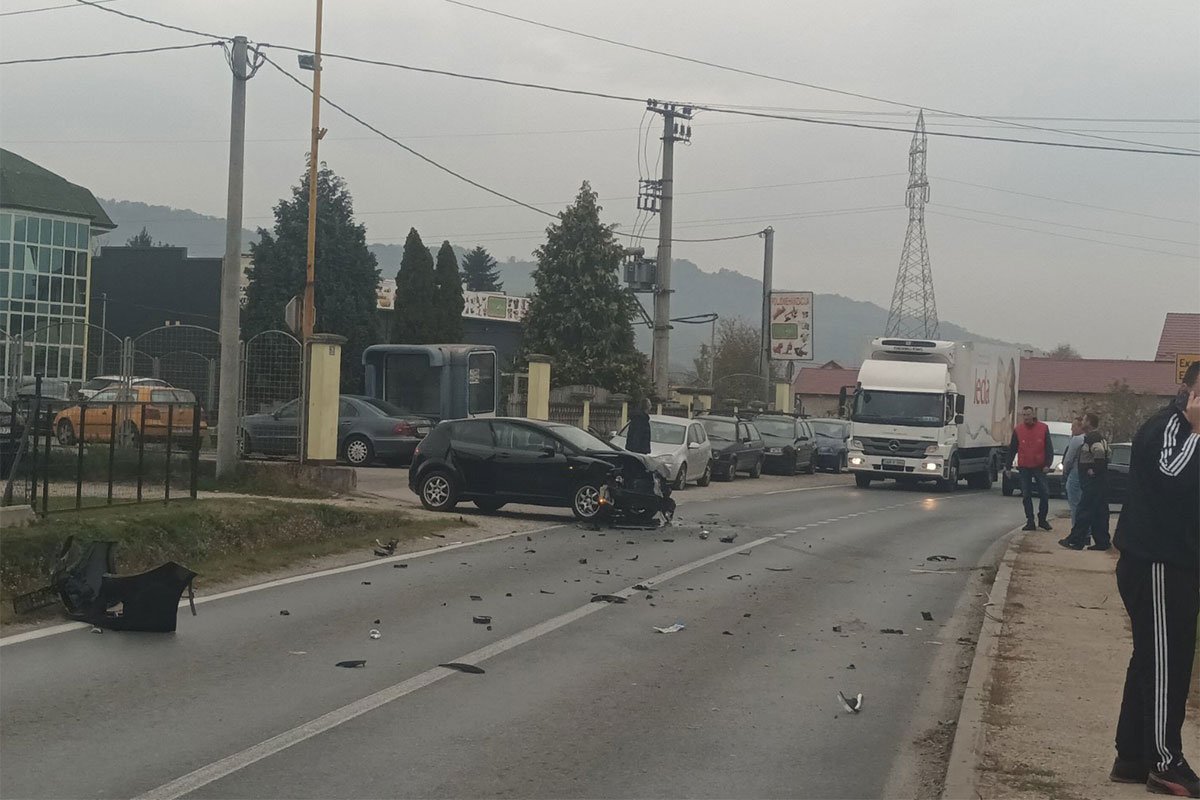 Sudar na putu Zvornik - Bijeljina, ima povrijeđenih