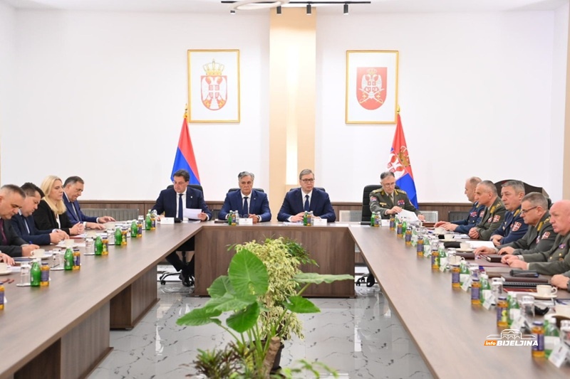 Rukovodstvo Republike Srpske u Beogradu na sastanku sa Vučićem