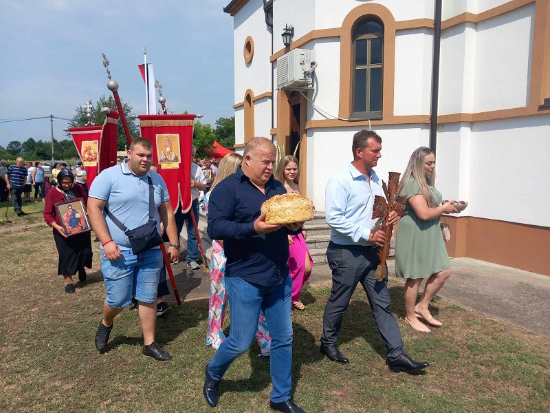 U Ljeskovcu obilježena slava Hrama – Sveta Velikomučenica Marina (FOTO)