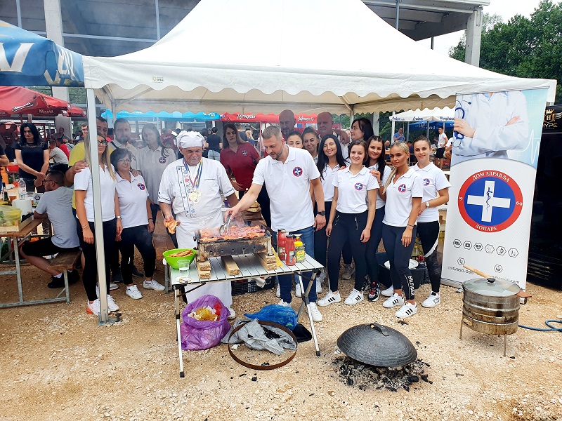 Loparski medicinari na zasluženom predahu, učestvuju na Kotlićijadi u Priboju