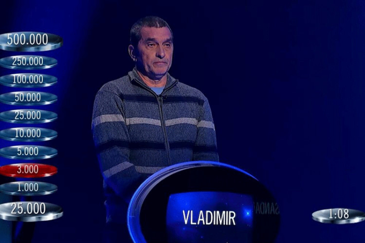 Vladimir je građevinac, otac četiri ćerke, krv je dao 106 puta, a za nove kvizove uči svakodnevno