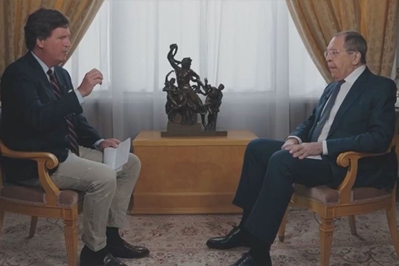 Lavrov u intervjuu Karlsonu: U Ukrajini se vodi