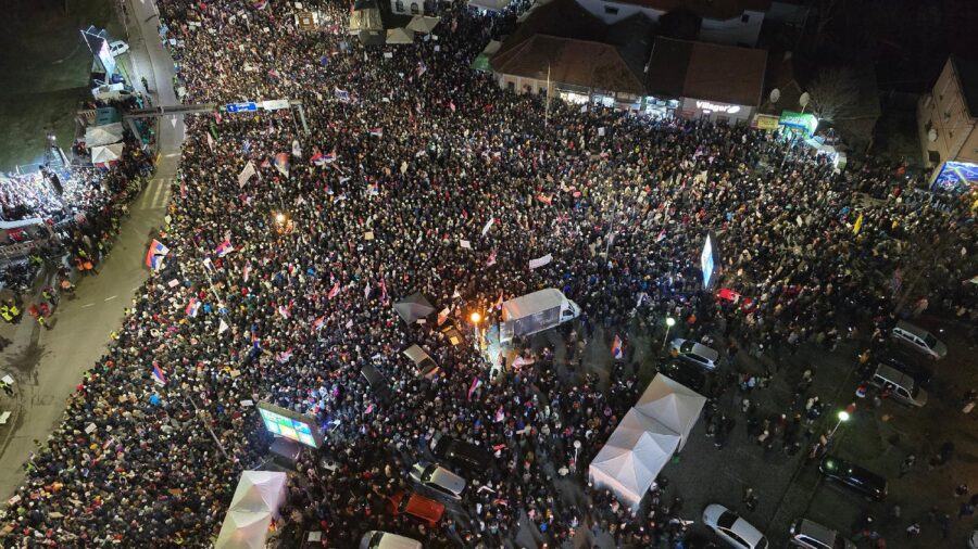 U Kragujevcu pročitano studentsko pismo