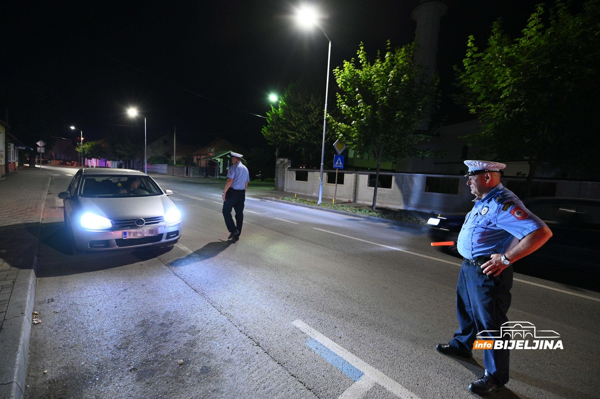 REPUBLIČKA AKCIJA U BIJELJINI Tokom vikenda iz saobraćaja isključena 144 pijana vozača (FOTO)