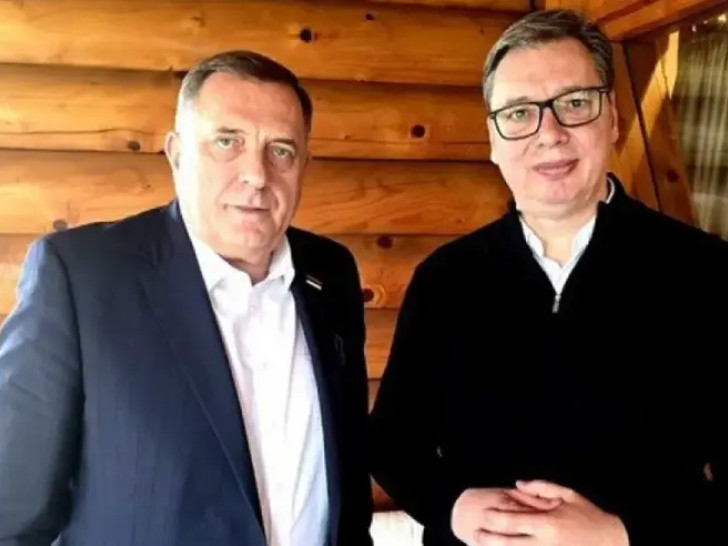 O čemu su danas razgovarali Dodik i Vučić