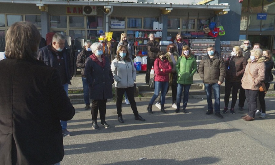 Zakupci na ATC BIJELJINA protestuju zbog dvostrukih aršina