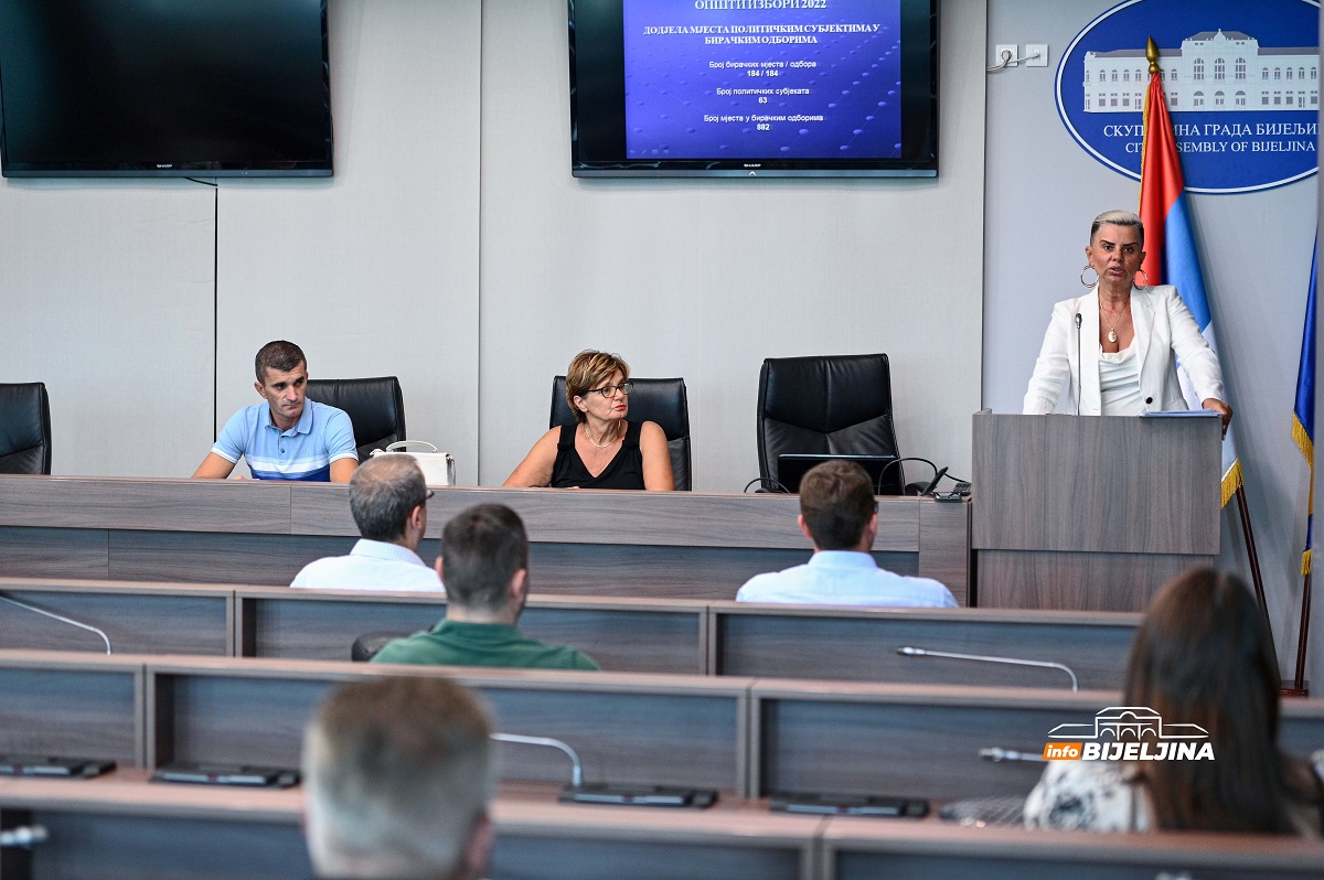 Božić: Povećan broj glasača i političkih subjekata za izbore u oktobru (FOTO)