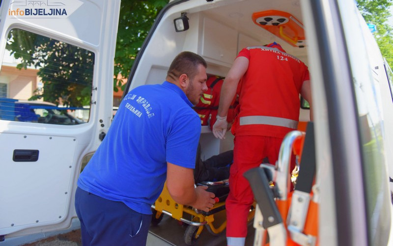 Ljeljenča: Saobraćajna nezgoda sa teškim tjelesnim povredama