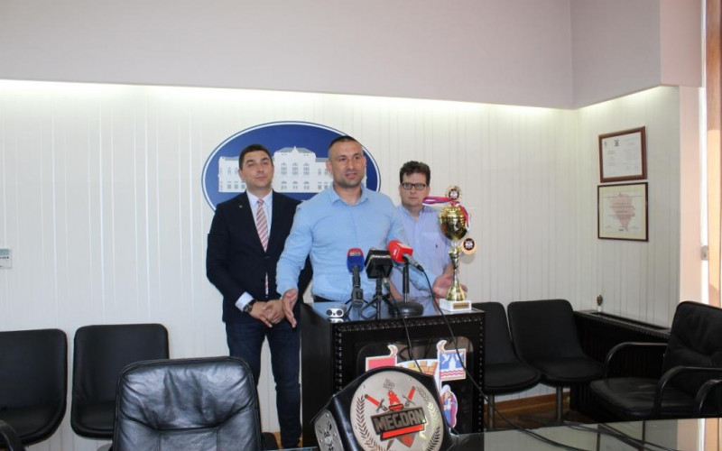 Prijem za šampiona Viktora Vasića