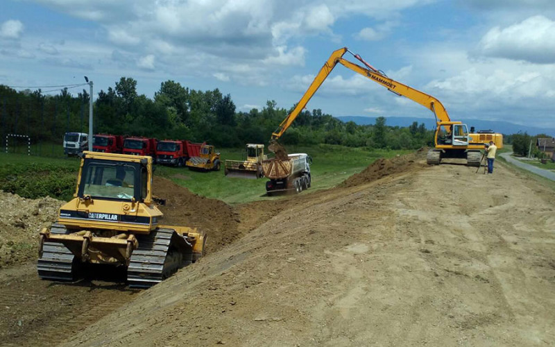 Sanacija nasipa pored Save u Gradiški: Osam miliona za zastitu od poplava