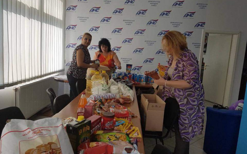 Humanitarna akcija Odbora žena DNS-a