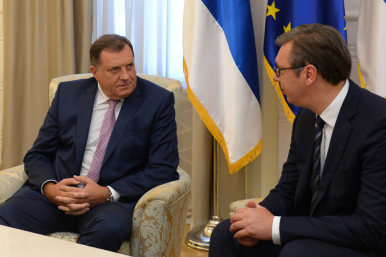 Sastanak Vučića i Dodika: Srbija neće dozvoliti nove