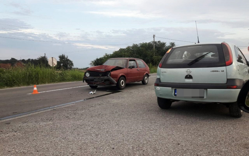 Saobraćajka u Trnjacima, jedno lice povrijeđeno