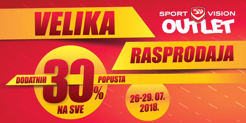 Velika SPORT VISION outlet rasprodaja