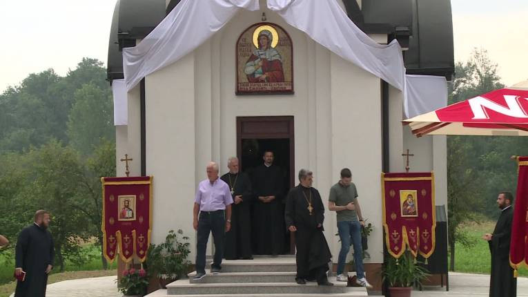 Osveštana crkva u semberskom selu Triješnica