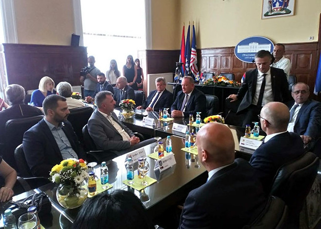 Prijem za predstavnike bratskih gradova uoči slave grada