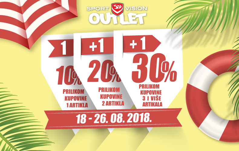 SPORT VISION OUTLET ljetnji popust
