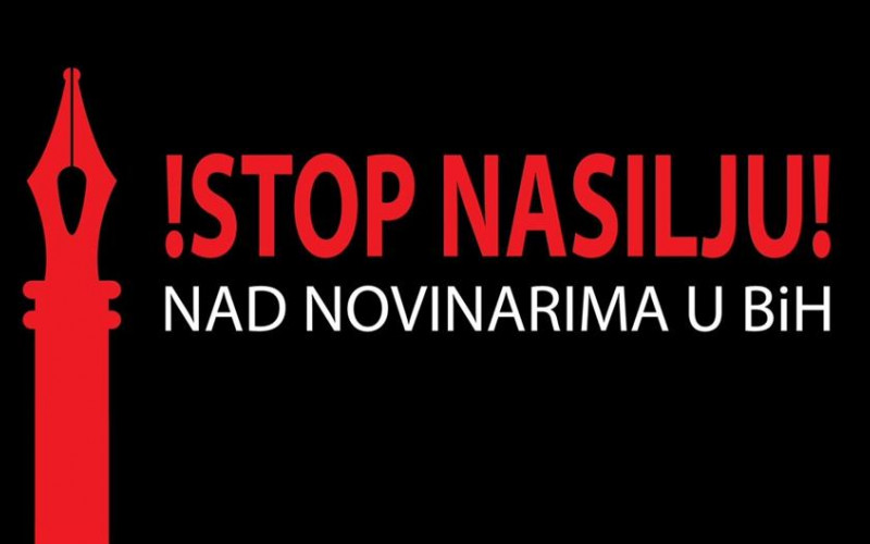 Protestno okupljanje novinara u Sarajevu, Zenici, Mostaru