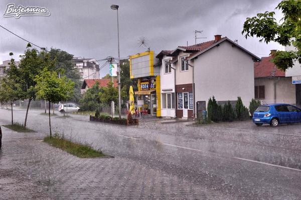Nevrijeme u okolini Bijeljine