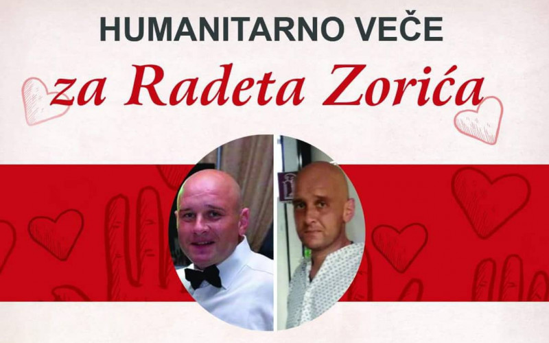 Humanitarno veče za Radeta Zorića