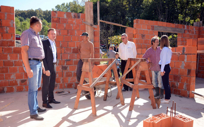 Pri kraju izgradnja kuće za Kostiće iz Ugljevika