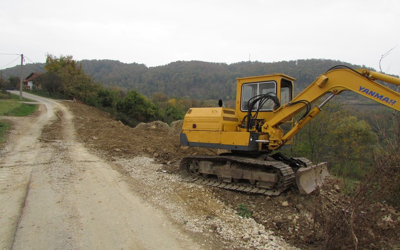 Sanacija klizišta u Mirosavcima