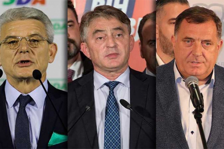 Inauguracija novih članova Predsjedništva BiH 20. novembra