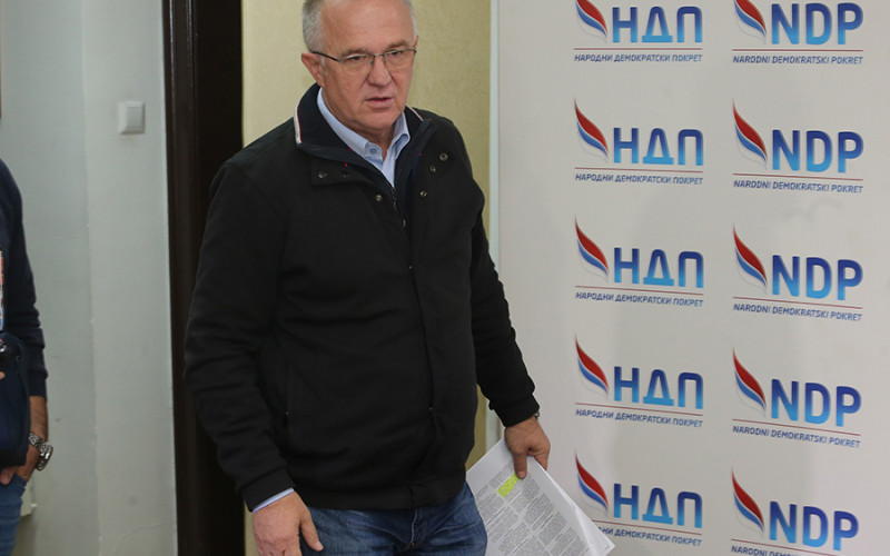 Čavić: NDP više nije članica Saveza za pobjedu, slijede razgovori s Dodikom