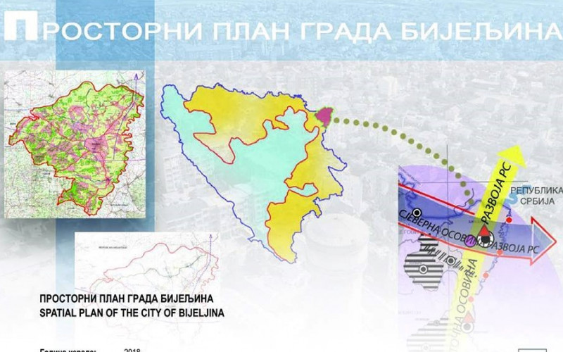 Nagrađena ideja Prostornog plana Grada Bijeljina